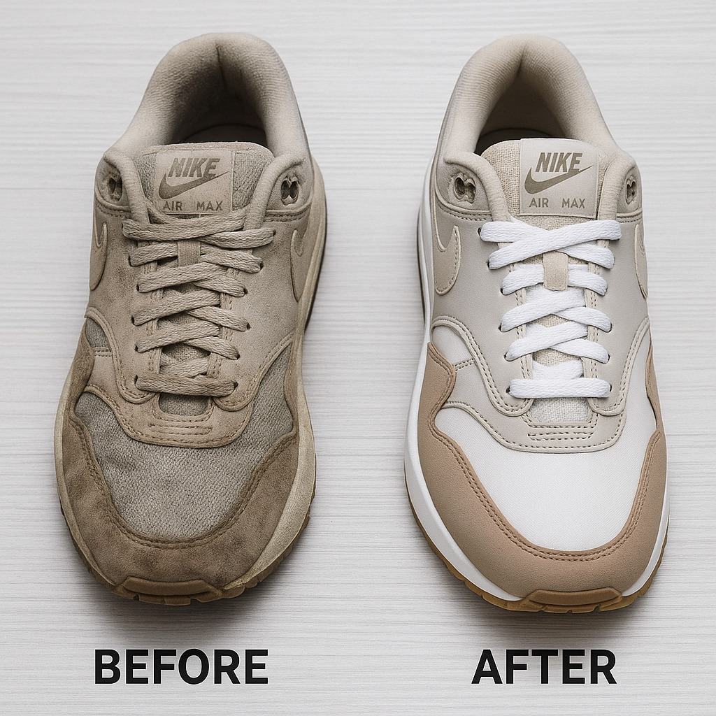 Dirty to Dazzling – See the Power of SneakNFresh