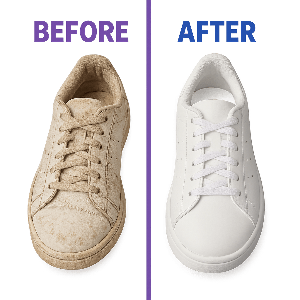 cleaning - before/after