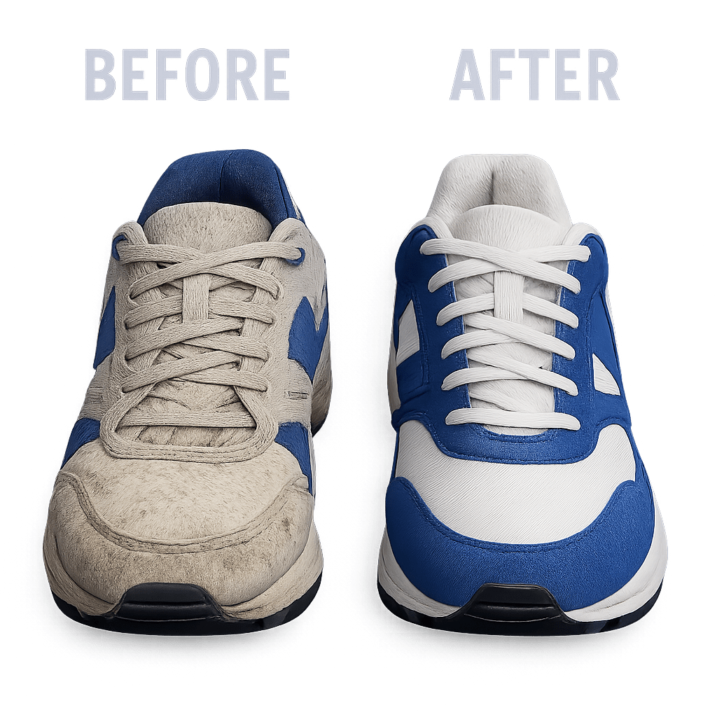 cleaning - berfore/after